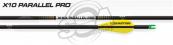 Easton X10 4 mm Parallel Pro 12 kpl tarvikkeineen